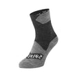 Sealskinz Bircham Waterproof All Weather Ankle Length Socks Black / Small-Black / Medium-Black / Large-Black / X-Large - 53 Degrees North 