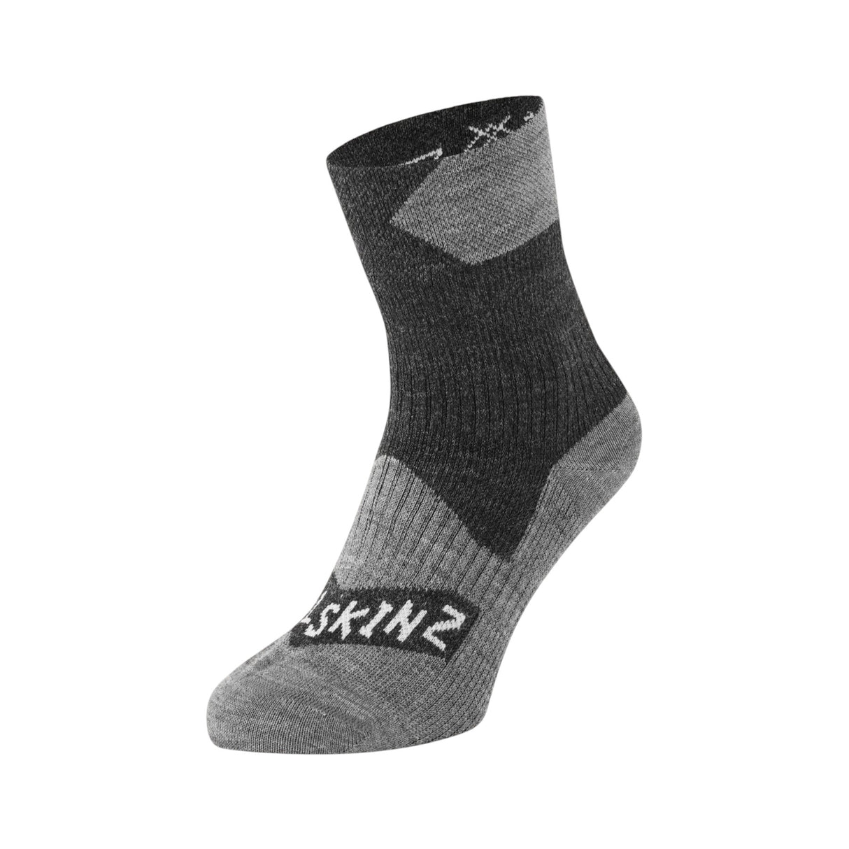 Sealskinz Bircham Waterproof All Weather Ankle Length Socks Black / Small-Black / Medium-Black / Large-Black / X-Large - 53 Degrees North 