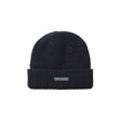 Sealskinz Gressenhall Waterproof Cold Weather Textured Stripe Roll Cuff Beanie Navy / Small/Medium - 53 Degrees North