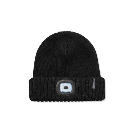 Sealskinz Heydon Waterproof Cold Weather LED Roll Cuff Beanie Black / Small/Medium-Black / Large/X-Large-Black / XX-Large - 53 Degrees North 