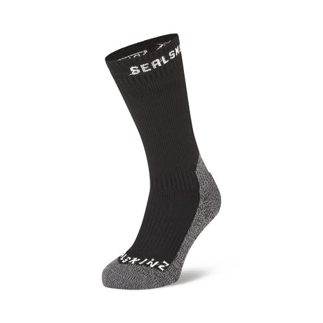 Sealskinz Stanfield Waterproof Extreme Cold Weather Mid Length Socks Black / Small (UK 3-5)-Black / Medium (UK 6-8)-Black / Large (UK 9-11)-Black / X-Large (UK 12-14) - 53 Degrees North 