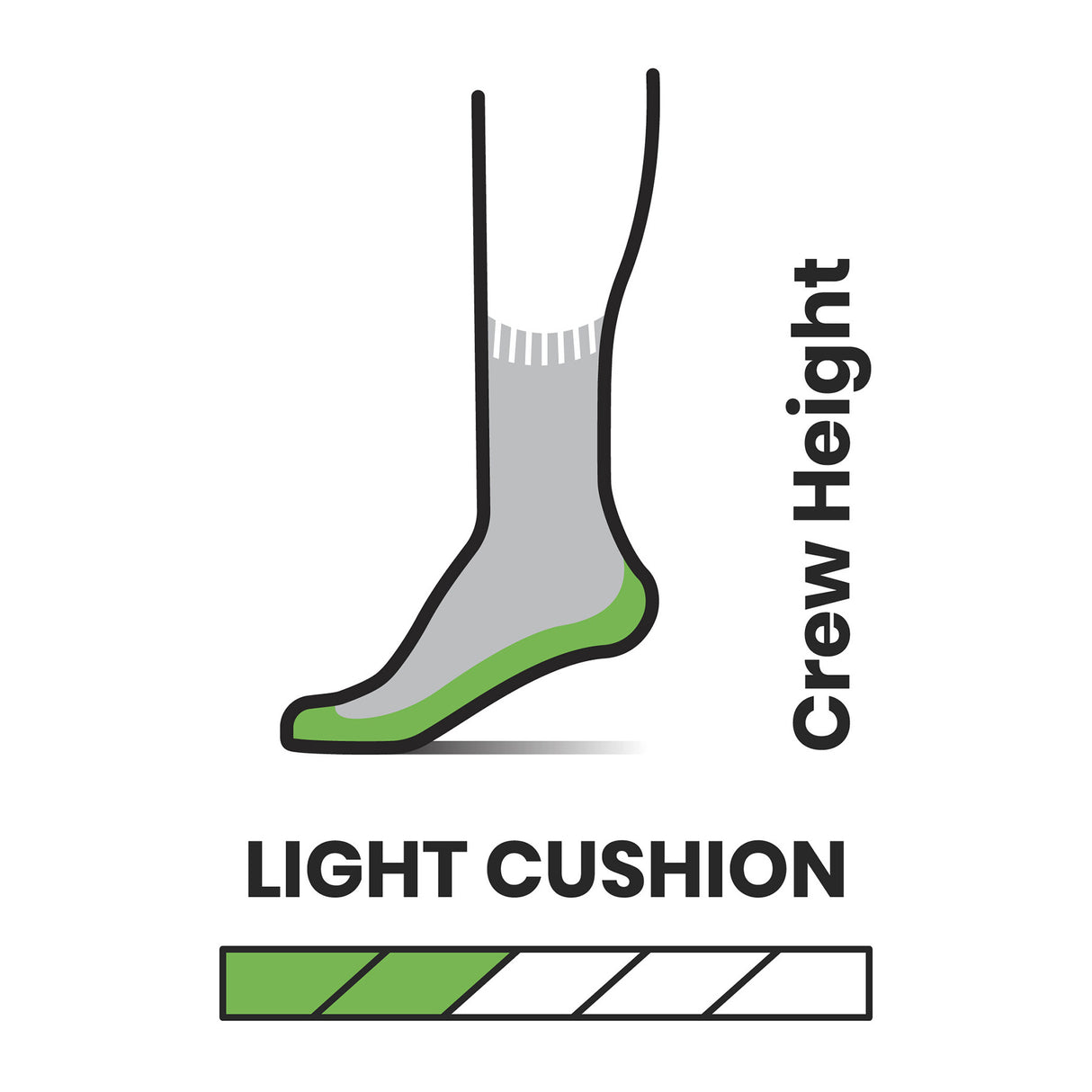Smartwool Hike Classic Edition Zero Cushion Liner Crew Socks Black / Small (UK 2-4.5)-Black / Medium (UK 5-7.5)-Black / Large (UK 8-10.5)-Black / X-Large (UK 11-13.5) - 53 Degrees North 