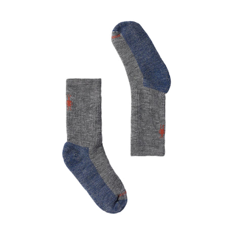 Smartwool Kids' Hike Full Cushion Crew Socks Medium Grey / Large (UK 1-4.5) - 53 Degrees North