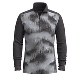 Smartwool Men's Classic Thermal Merino Base Layer 1/4 Zip Shirt Charcoal Foggy Pines / Small-Charcoal Foggy Pines / Medium-Charcoal Foggy Pines / Large-Charcoal Foggy Pines / X-Large-Charcoal Heather / Small - 53 Degrees North 