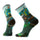 Smartwool Men's Hike Targeted Cushion Trail Trekker Print Crew Socks Winter Moss / Large (UK 8-10.5) - 53 Degrees North 