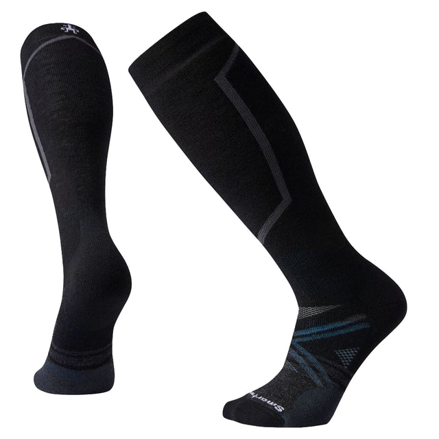 Smartwool Men's Ski Full Cushion Over The Calf Socks Black / Medium (UK 5-7.5)-Black / Large (UK 8-10.5)-Black / X-Large (UK 11-13.5)-Taupe / Large (UK 8-10.5) - 53 Degrees North 