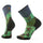 Smartwool Men's Trail Run Targeted Cushion Neature Print Crew Socks Twilight Blue / Large (UK 8-10.5) - 53 Degrees North 