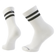 Smartwool Unisex Everyday Athletic Striped Crew Socks White / Medium (UK 5-7.5)-White / Large (UK 8-10.5)-White / X-Large (UK 11-13.5.) - 53 Degrees North 