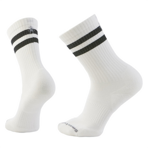 Smartwool Unisex Everyday Athletic Striped Crew Socks White / Medium (UK 5-7.5)-White / Large (UK 8-10.5)-White / X-Large (UK 11-13.5.) - 53 Degrees North 