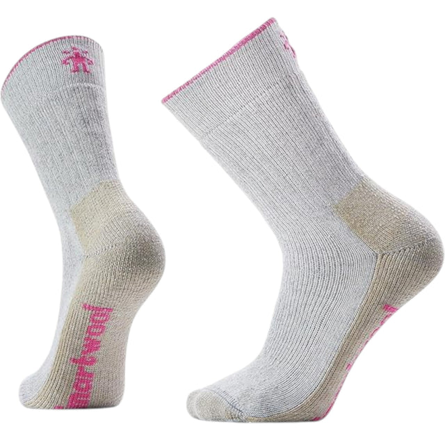 Smartwool Unisex Hike Classic Edition Extra Cushion 2nd Cut Crew Socks Moonbeam / Small (UK 2-4.5)-Moonbeam / Medium (UK 5-7.5)-Moonbeam / Large (UK 8-10.5)-Moonbeam / X-Large (UK 11-13.5)-Dark Sage / Small (UK 2-4.5) - 53 Degrees North 