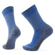 Smartwool Unisex Hike Classic Edition Light Cushion Second Cut Crew Socks Laguna Blue / Medium (UK 5-7.5) - 53 Degrees North