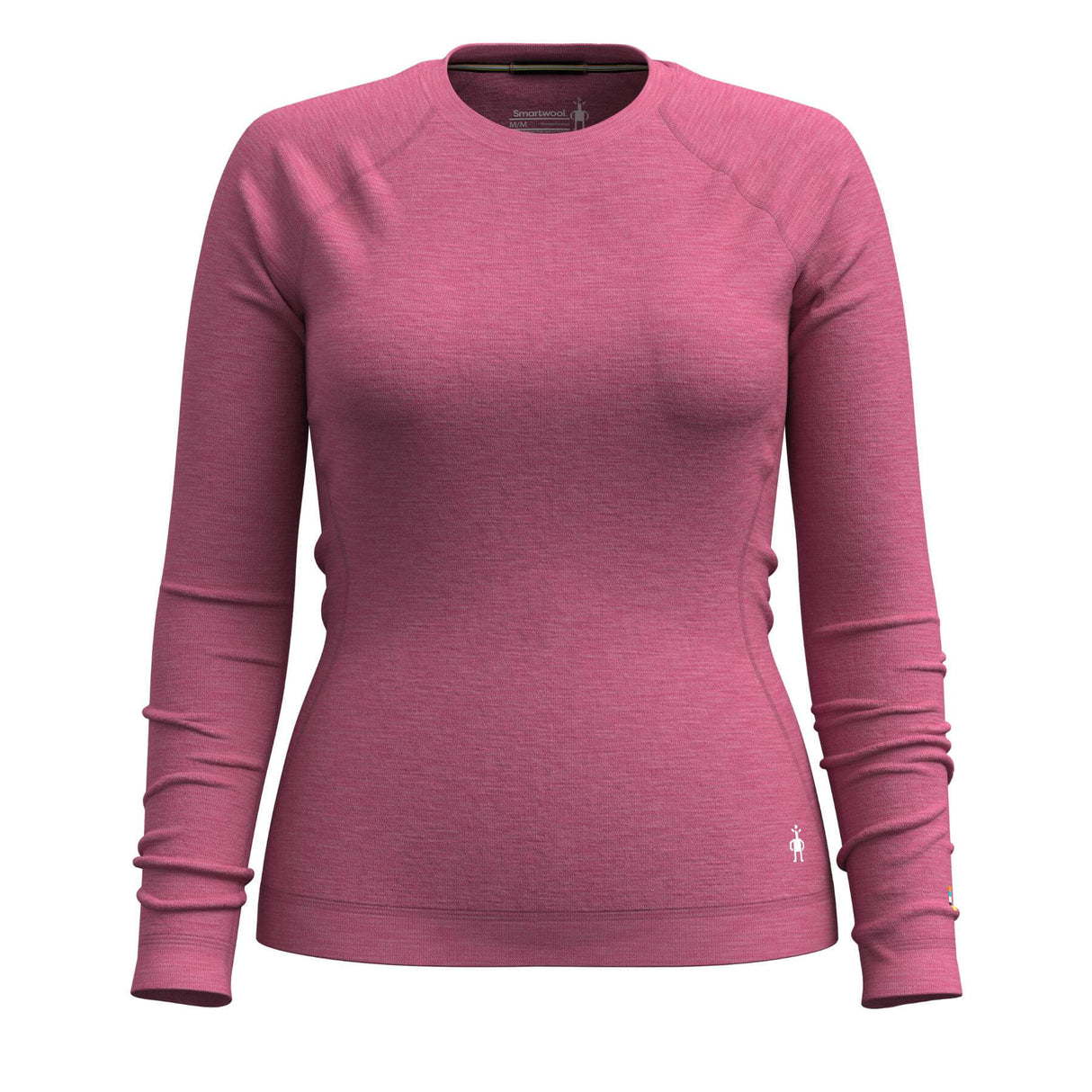 Smartwool Women's Classic Thermal Merino Base Layer Crew Top Winter Sky Heather / X-Small-Winter Sky Heather / Small-Winter Sky Heather / Medium-Winter Sky Heather / Large-Winter Sky Heather / X-Large - 53 Degrees North 
