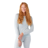 Smartwool Women's Classic Thermal Merino Base Layer Crew Top Winter Sky Heather / X-Small-Winter Sky Heather / Small-Winter Sky Heather / Medium-Winter Sky Heather / Large-Winter Sky Heather / X-Large - 53 Degrees North 