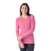 Smartwool Women's Classic Thermal Merino Base Layer Crew Top Winter Sky Heather / X-Small-Winter Sky Heather / Small-Winter Sky Heather / Medium-Winter Sky Heather / Large-Winter Sky Heather / X-Large - 53 Degrees North 