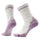 Smartwool Women's Hike Light Cushion Crew Socks Ash/Purple Dawn / Small (UK 2-4.5) - 53 Degrees North