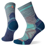 Smartwool Women's Hike Light Cushion Mid Crew Socks Medium Grey / Small (UK 2-4.5)-Medium Grey / Medium (UK 5-7.5) - 53 Degrees North 