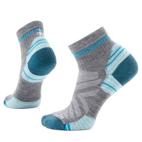 Smartwool Women's Hike Targeted Cushion Ankle Socks Medium Grey / Medium (UK 5-7.5) - 53 Degrees North 