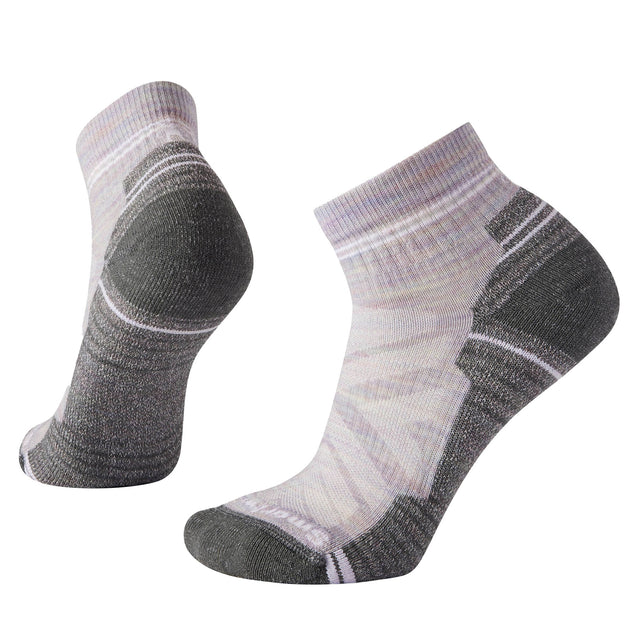 Smartwool Women's Performance Hike Light Cushion Ankle Socks Purple Eclipse / Small (UK 2-4.5) - 53 Degrees North