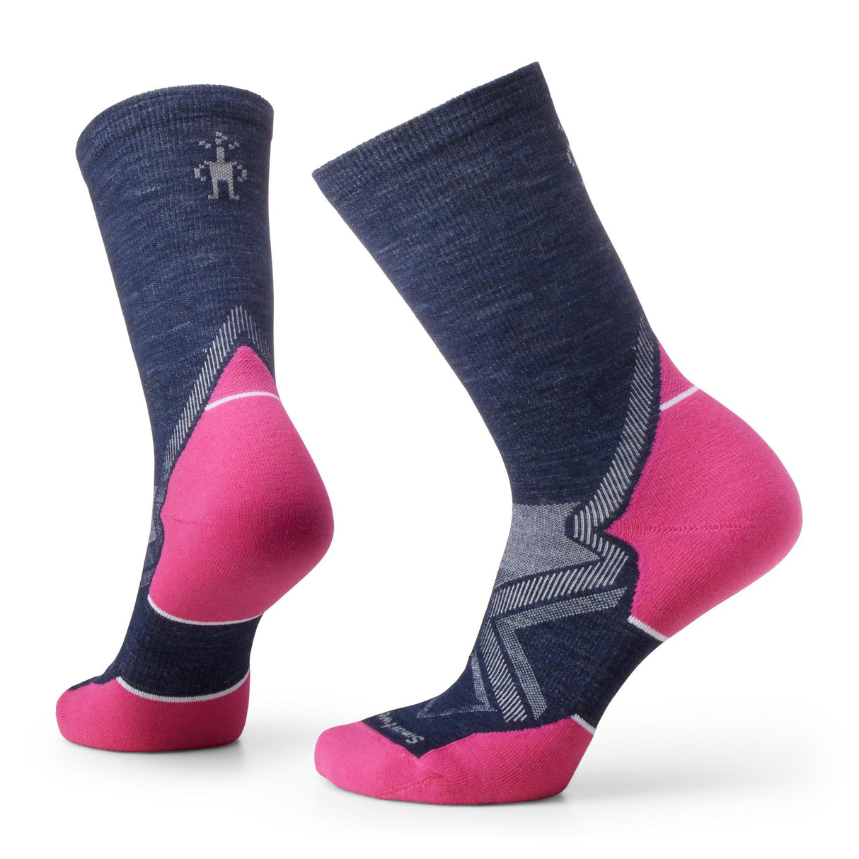 Smartwool Women's Run Cold Weather Targeted Cushion Crew Black / Small (UK 2-4.5)-Black / Medium (UK 5-7.5)-Deep Navy / Medium (UK 5-7.5) - 53 Degrees North 