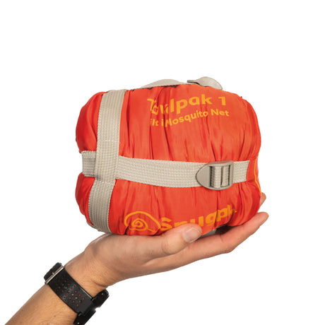 Snugpak Travelpak 1 WGTE Sleeping Bag Flame - 53 Degrees North