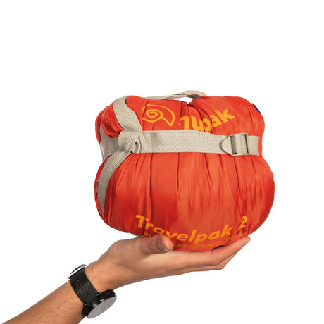 Snugpak Travelpak 2 Sleeping Bag Electric - 53 Degrees North 