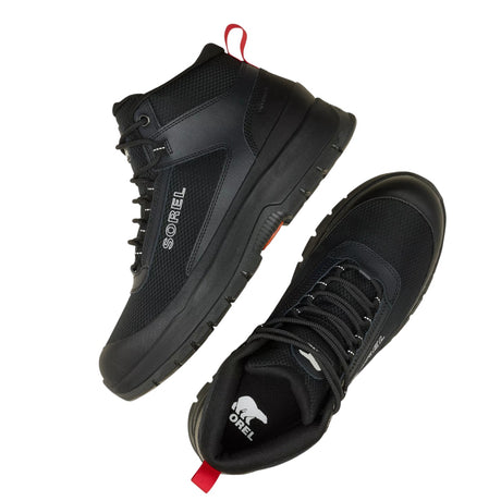 Sorel Men's Outing NW Sneaker Mid Waterproof Boots Black / UK 8-Black / UK 9-Black / UK 10-Black / UK 11-Black / UK 12 - 53 Degrees North 