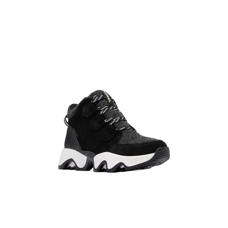 Sorel Women's Kinetic Impact Caribou Plus Waterproof Boots Black/Sea Salt / UK 4-Black/Sea Salt / UK 5-Black/Sea Salt / UK 6-Black/Sea Salt / UK 7-Black/Sea Salt / UK 8 - 53 Degrees North 