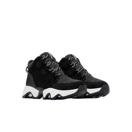 Sorel Women's Kinetic Impact Caribou Plus Waterproof Boots Black/Sea Salt / UK 4-Black/Sea Salt / UK 5-Black/Sea Salt / UK 6-Black/Sea Salt / UK 7-Black/Sea Salt / UK 8 - 53 Degrees North 