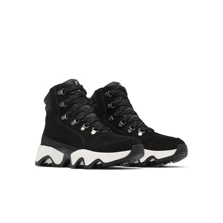 Sorel Women's Kinetic Impact Conquest Plus Waterproof Boots Black/Sea Salt / UK 4-Black/Sea Salt / UK 5-Black/Sea Salt / UK 6-Black/Sea Salt / UK 7-Black/Sea Salt / UK 8 - 53 Degrees North 