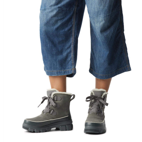 Sorel Women's Torino V Waterproof Snow Boots Quarry/Grill / UK 4-Quarry/Grill / UK 5-Quarry/Grill / UK 6-Quarry/Grill / UK 7-Quarry/Grill / UK 8 - 53 Degrees North 