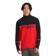 Spyder Men's Speed Half Zip Pullover Spyder Red / Small-Spyder Red / Medium-Spyder Red / Large-Spyder Red / X-Large-Spyder Red / XX-Large - 53 Degrees North 