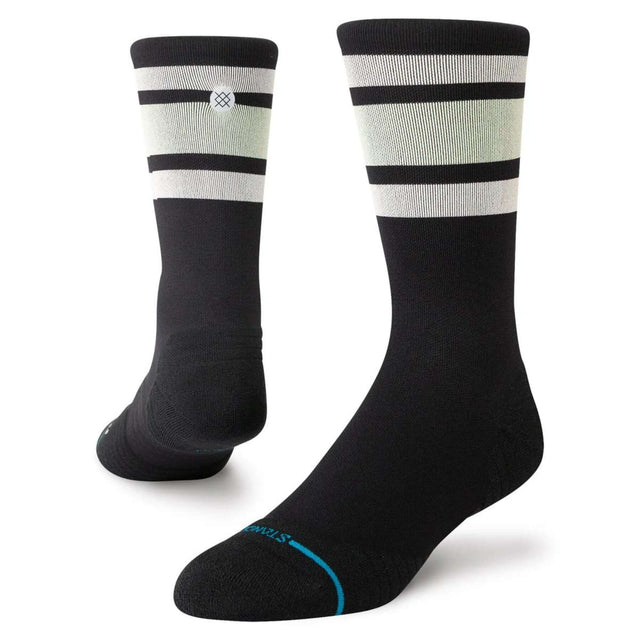 Stance Boyd Light Crew Socks Black / Medium (UK 5.5-8)-Black / Large (UK 8.5-11.5) - 53 Degrees North 