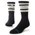 Stance Boyd Light Crew Socks Black / Medium (UK 5.5-8)-Black / Large (UK 8.5-11.5) - 53 Degrees North 