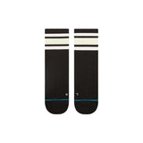 Stance Boyd Light Crew Socks Black / Medium (UK 5.5-8)-Black / Large (UK 8.5-11.5) - 53 Degrees North 