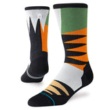 Stance Comb Through Ultra Crew Socks Green / Medium (UK 5.5-8)-Green / Large (UK 8.5-11.5) - 53 Degrees North 