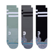 Stance Franchise Crew Socks - 3 Pack Multi / Medium (UK 5.5-8)-Multi / Large (UK 8.5-11.5) - 53 Degrees North 