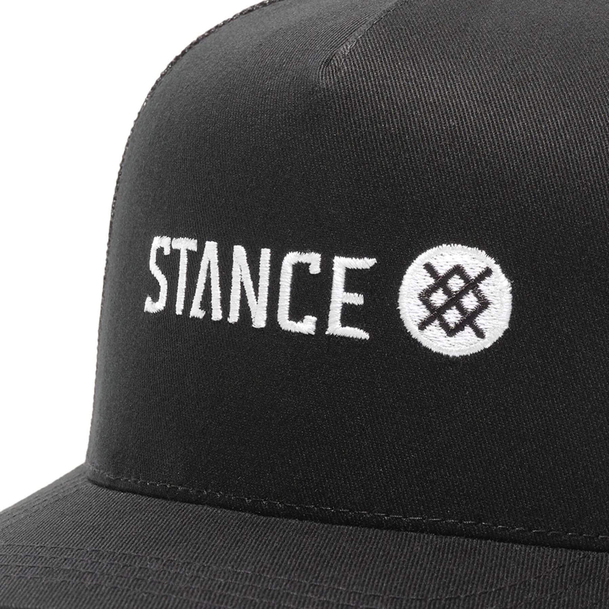 Stance Icon Trucker Hat Black-Green - 53 Degrees North 