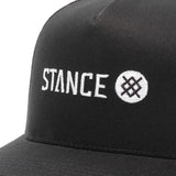 Stance Icon Trucker Hat Black-Green - 53 Degrees North 