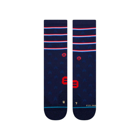 Stance Independence Crew Socks Navy / Medium (UK 5.5-8)-Navy / Large (UK 8.5-11.5) - 53 Degrees North 