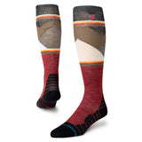 Stance Jimmy Chin Ultralight Wool Snow Socks Red / Medium (UK 5.5-8)-Red / Large (UK 8.5-11.5) - 53 Degrees North 