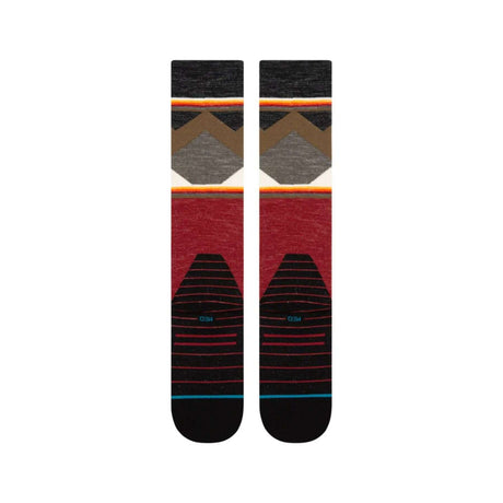 Stance Jimmy Chin Ultralight Wool Snow Socks Red / Medium (UK 5.5-8)-Red / Large (UK 8.5-11.5) - 53 Degrees North 