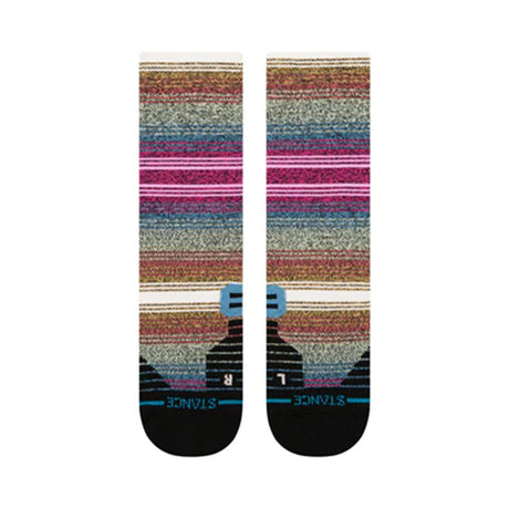 Stance Mid Wool Crew Socks Berry / Medium - 53 Degrees North 