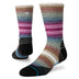 Stance Mid Wool Crew Socks Berry / Medium - 53 Degrees North 