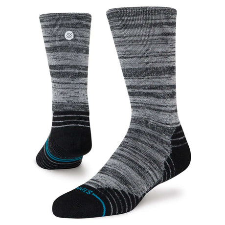 Stance Mid Wool Crew Socks Black / Medium (UK 5.5-8)-Black / Large (UK 8.5-11.5)-Black/Red / Medium (UK 5.5-8)-Black/Red / Large (UK 8.5-11.5)-Olive / Medium (UK 5.5-8) - 53 Degrees North 