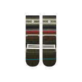 Stance Mid Wool Crew Socks Black / Medium (UK 5.5-8)-Black / Large (UK 8.5-11.5)-Black/Red / Medium (UK 5.5-8)-Black/Red / Large (UK 8.5-11.5)-Olive / Medium (UK 5.5-8) - 53 Degrees North 