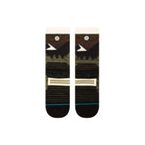 Stance Mid Wool Crew Socks Black / Medium (UK 5.5-8)-Black / Large (UK 8.5-11.5)-Black/Red / Medium (UK 5.5-8)-Black/Red / Large (UK 8.5-11.5)-Olive / Medium (UK 5.5-8) - 53 Degrees North 
