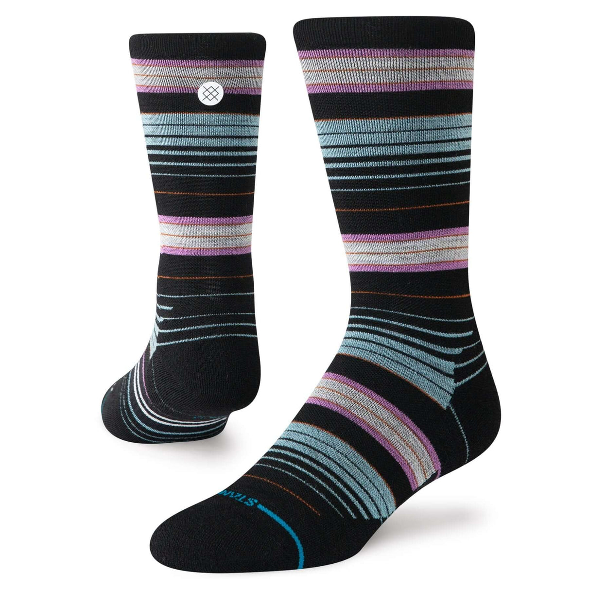 Stance Rockford Light Wool Crew Socks Berry / Medium (UK 5.5-8) - 53 Degrees North 