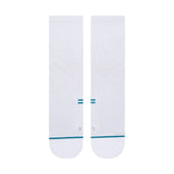 Stance Run Light Crew Socks White / Medium (UK 5.5-8)-White / Large (UK 8.5-11.5) - 53 Degrees North 