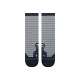 Stance Shimmy Mid Crew Socks Navy / Medium (UK 5.5-8)-Navy / Large (UK 8.5-11.5) - 53 Degrees North 