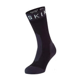 Sealskinz Stanfield Waterproof Extreme Cold Weather Mid Length Socks Black / Small (UK 3-5)-Black / Medium (UK 6-8)-Black / Large (UK 9-11)-Black / X-Large (UK 12-14) #- 53 Degrees North 